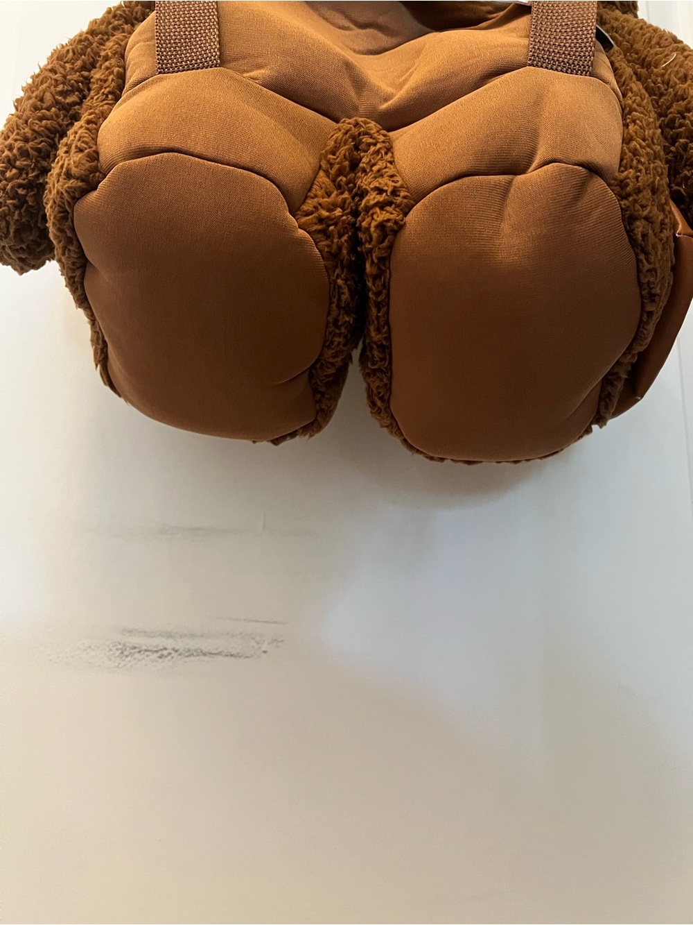 Star Wars Chewbacca Plush Backpack with Crossbody Detail - Brown - Picture 8 of 9